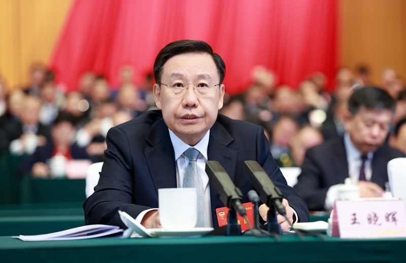 省政协十三届四次会议开幕 王晓晖讲话 施小琳于立军等到会祝贺 田向利作工作报告「相关图片」